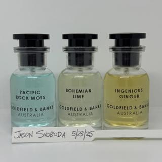 Goldfield & Banks Ingenious Ginger / Bohemian Lime / Pacific Rock Moss (Decant)
