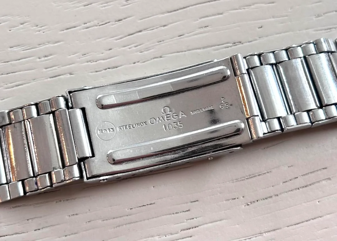 Omega White Ranchero 1958 Omega Ranchero White Dial 2990