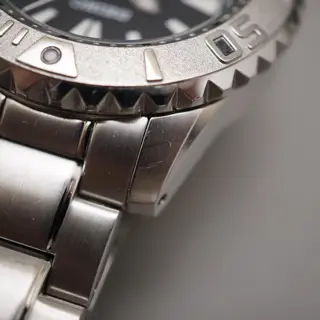Seiko Prospex SBCB015 V145 Black Dial Divers 200M Solar Quartz Watch - $175
