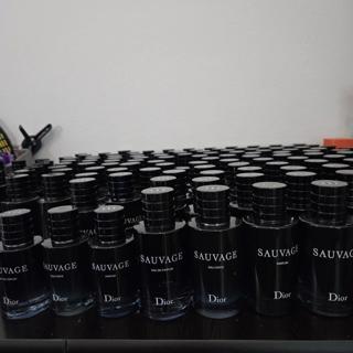 dior sauvage and flankers (bottle)