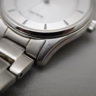 Citizen Eco-Drive E031-S103746 Silver Dial Ladies Solar Quartz Watch Japan Made - $80