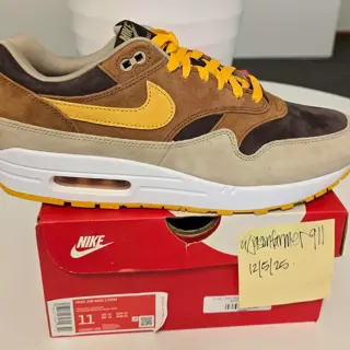 US11 Nike Air Max 1 PRM Ugly Duckling "Pecan" $190 Shipped OBO