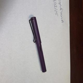 2016 Lamy Safari Dark Lilac EF