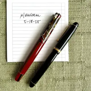 Pilot Custom 74 soft nib, Tibaldi Infrangibile
