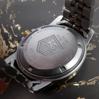 TAG Heuer Professional 1500 "Granite" Dial 36mm Two Tone - Quartz - Gold Plated 955.713G-2