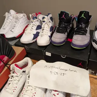 Jordan 3, 5, 7, 12, 13 size 11