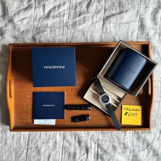 NIB Panerai Luminor Quaranta Bitempo PAM01365 - Full Kit