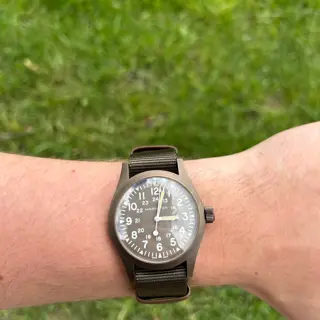 Reduced! Hamilton Khaki Field Mechanical PVD 38mm- 315$ shipped!