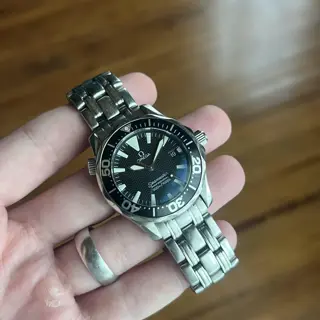 Omega Seamaster 36 Quartz Black Dial