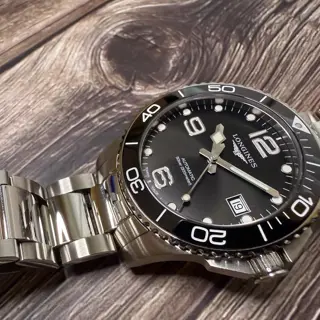 Longines HydroConquest 39 mm Black (Ref. L3.780.4.56.6) – Full Kit