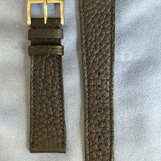 Bulang and Sons Taurillon Black Leather Strap - 20mm