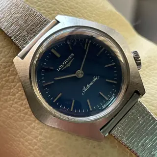 Longines Ladies Automatic – Hexagon Case – Blue Dial – $225 Shipped!