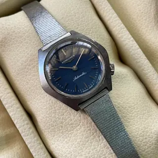 Longines Ladies Automatic – Hexagon Case – Blue Dial – $225 Shipped!