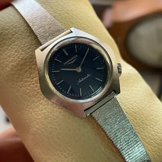 Longines Ladies Automatic – Hexagon Case – Blue Dial – $225 Shipped!