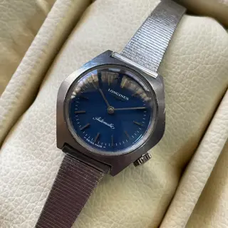 Longines Ladies Automatic – Hexagon Case – Blue Dial – $225 Shipped!