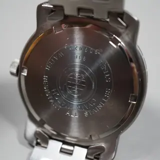 CYMA 931 Swiss Mov't Black Dial Divers Style Quartz Watch - $135