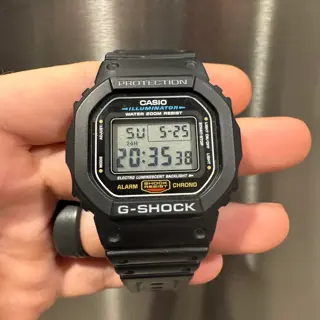 Two Casio G-Shock watches, GW6900 & DW5600E