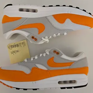 US11 Nike Air Max 1 Anniversary 2020 Magma Orange $320 Shipped OBO