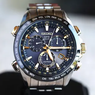 Seiko Astron SBXB007 - GPS, Solar, Ceramic Bezel, Sapphire Crystal, Made in Japan