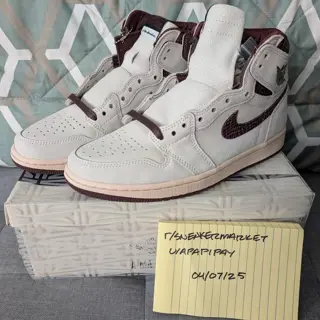 DS Jordan 1 A Ma Maniere - 9M - $160 invoiced + SHIPPING - PayPal G&S