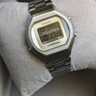 Casio COLLECTIBLE VTG CASIOTRON TRN-100 LIQUID CRYSTAL DIGITAL QUARTZ Watch Best Price 199$