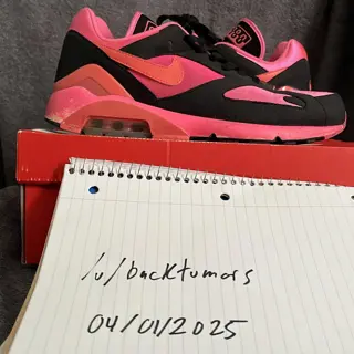 Comme Des Garcons Nike Air Max 180 CDG AM180 Size 11 $375+shipping & fees