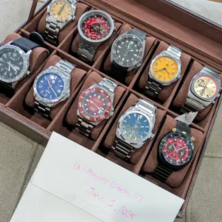 Citizen Brew RZE Revelot San Martin Islander Swatch Casio Aision Addiesdive Automatic Quartz Chronograph Dive Dress Watch Lot