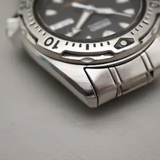 Vintage 1996 Seiko SKX001 7S26 Sharktooth Midsize Divers 200M Automatic Watch - $165