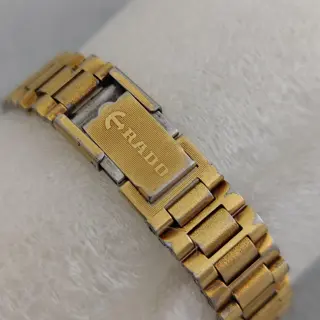 RADO TRIDENT 303  Day Date Gold Plated Automatic ladies Watch $100