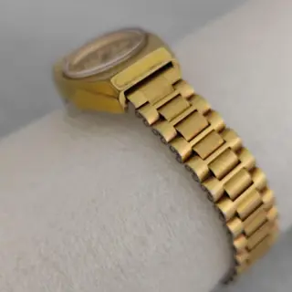 RADO TRIDENT 303  Day Date Gold Plated Automatic ladies Watch $100