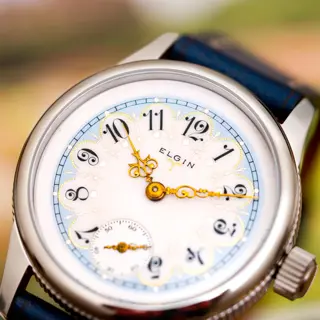 40 mm Elgin conversion from 1910, originally manufactured in Elgin, IL USA