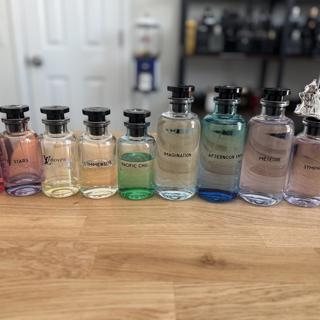 VERY LOW PRICES on 85+ decants! 10+ new scents! Argos, Bond No. 9, Byredo, City rhythm, Creed, Ex Nihilo, Guerlain, Goldfield & Banks, Initio, Le Labo, Louis Vuitton, MFK, Mancera, Mind Games, Nishane, PDM, Sospiro, Stephane Humbert Lucas, Valentino, YSL, Dior, and more! 1/2/3/5/10/30 (Decant)