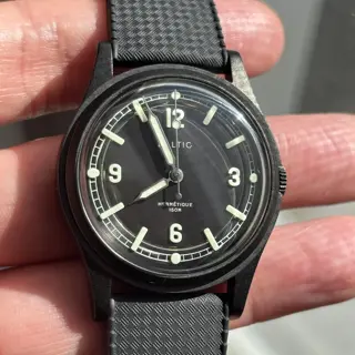 Baltic Hermetique Night Mode Black PVD Reduced