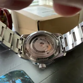 Christopher Ward C63 Sealander Black on Bader Bracelet - New Logo - 3/27/25