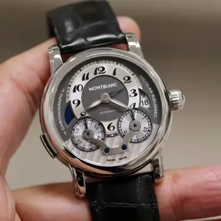 MontBlanc Nicolas Rieussec. Twin Barrel. Monopusher Chronograph. 🔥