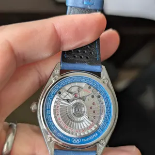 Omega seamaster Olympic timekeepers edition blue