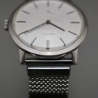 Vintage 1974 Seiko Chariot 2220-0180 Linen Dial Mechanical Handwound Watch - $115
