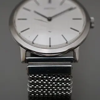 Vintage 1974 Seiko Chariot 2220-0180 Linen Dial Mechanical Handwound Watch - $115