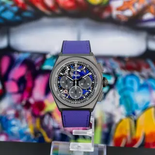 UNWORN Zenith Defy 21 Ultraviolet Skeleton - BOX & PAPERS - 97.9001.9004/80.R922