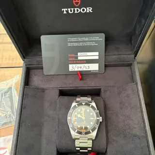 Tudor Black Black 54 - $2900