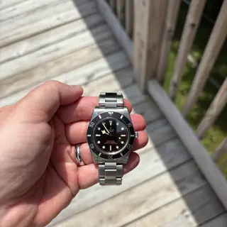 Tudor Black Black 54 - $2900