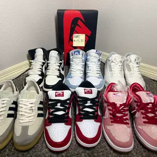 Jordan 1 & 3, Nike SB’s, Adidas Clarks/KITH all Sz 11.5!