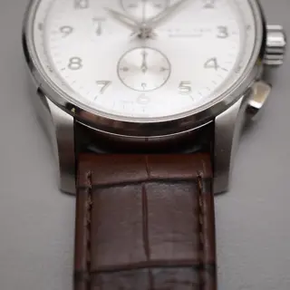 Hamilton Jazzmaster Maestro H32716853 Silver Dial Automatic Chronograph Watch - $675