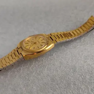 Excellent OMEGA Seamaster Automatic 566.0087 Gold Plated Ladies Watch $375