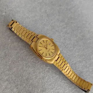 Excellent OMEGA Seamaster Automatic 566.0087 Gold Plated Ladies Watch $375
