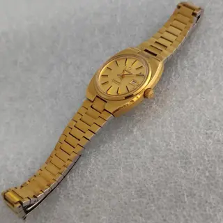 Excellent OMEGA Seamaster Automatic 566.0087 Gold Plated Ladies Watch $375