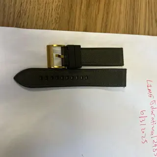 Fluororubber 22mm/20mm Green Canvas style $50
