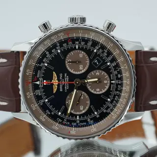 Breitling Navitimer 01 Brown Black Dial Limited Edition 46mm BOXES/PAPERS!