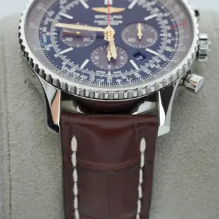 Breitling Navitimer 01 Brown Black Dial Limited Edition 46mm BOXES/PAPERS!