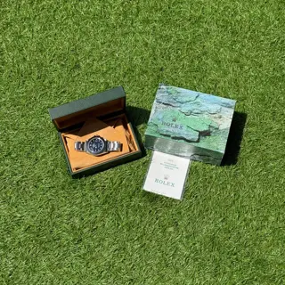 1997 Rolex Explorer II 40mm Stainless Steel Black Dial 16570 Box & Papers